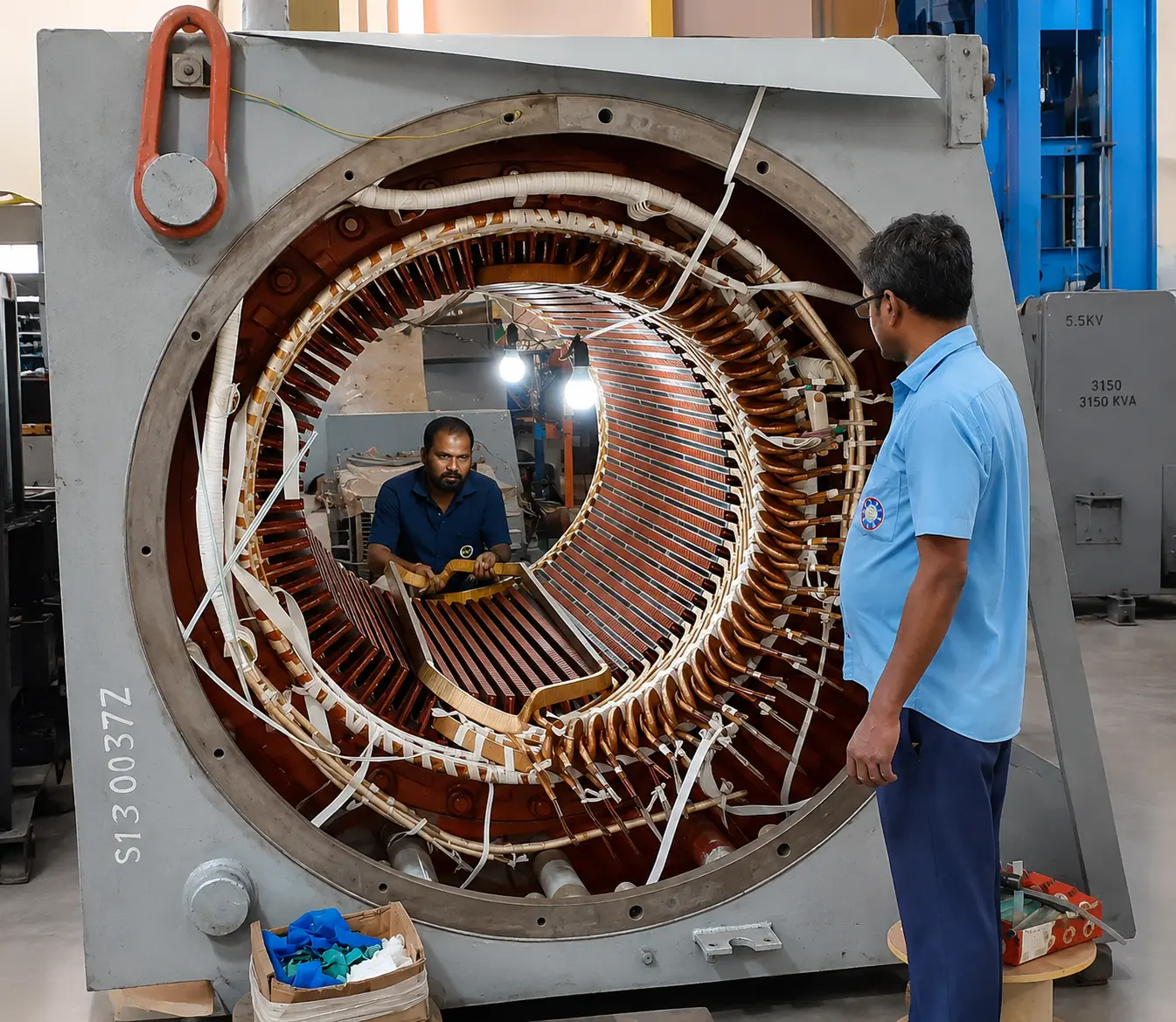 5 MW Electrical Machine Rewinding